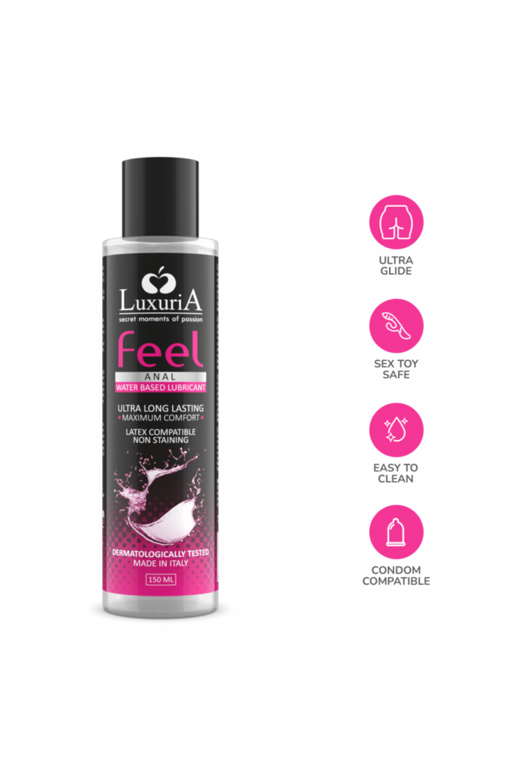 Intimateline Luxuria Feel Anal 60 ml Lubrificante a base d'acqua