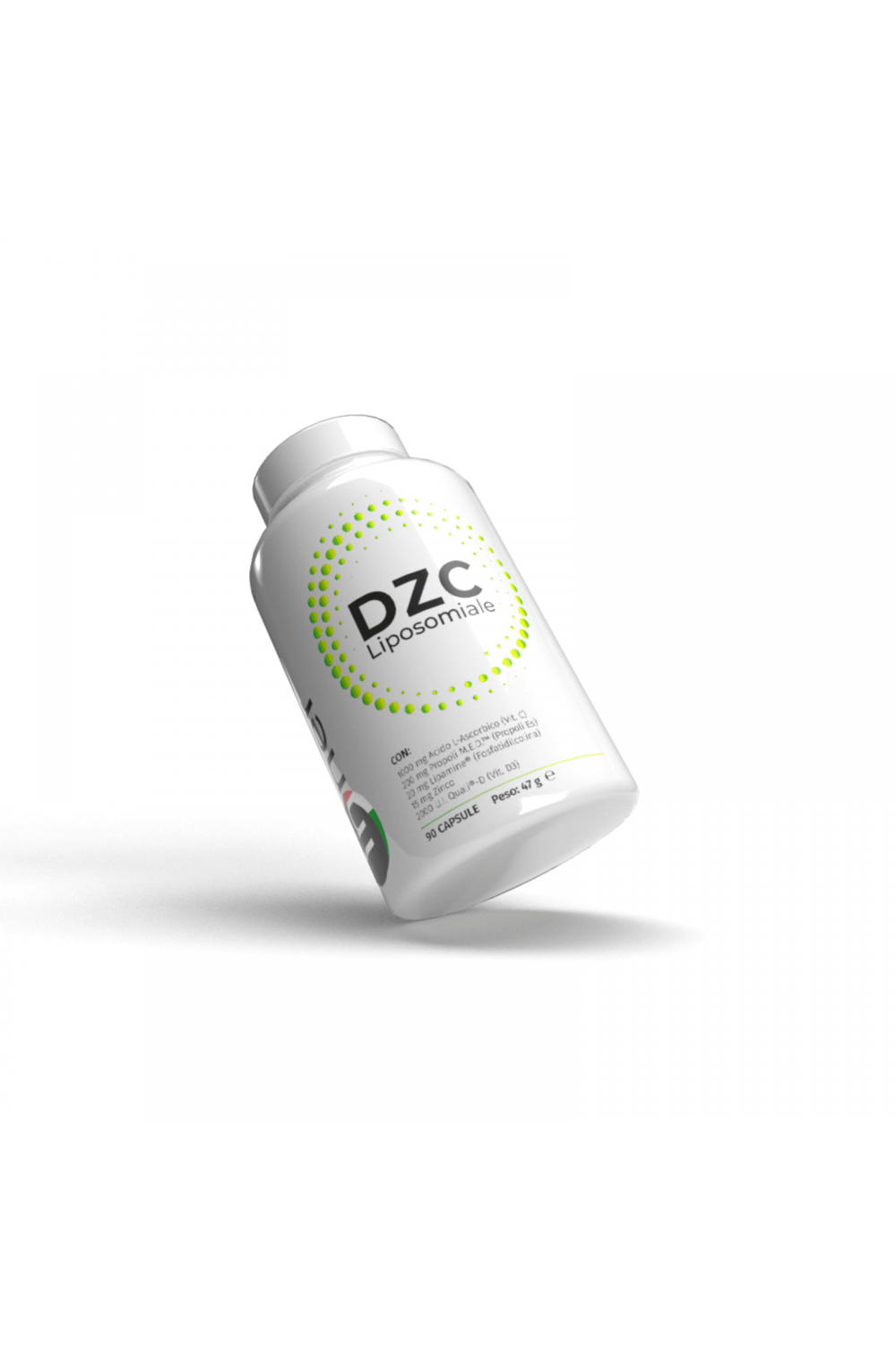 Inner DZC liposomiale integratore alimentare Vitamina D3 C e Zinco formato 90 cps