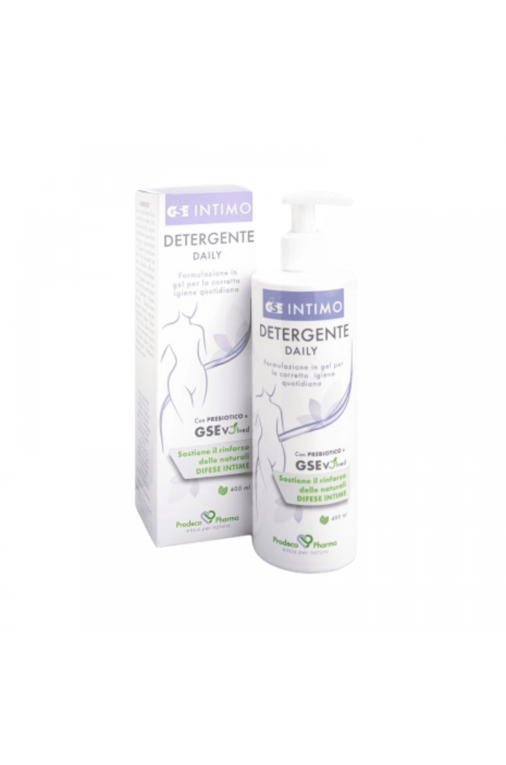 GSE Intimo Detergente Daily con prebiotico 400 ml Prodeco Pharma