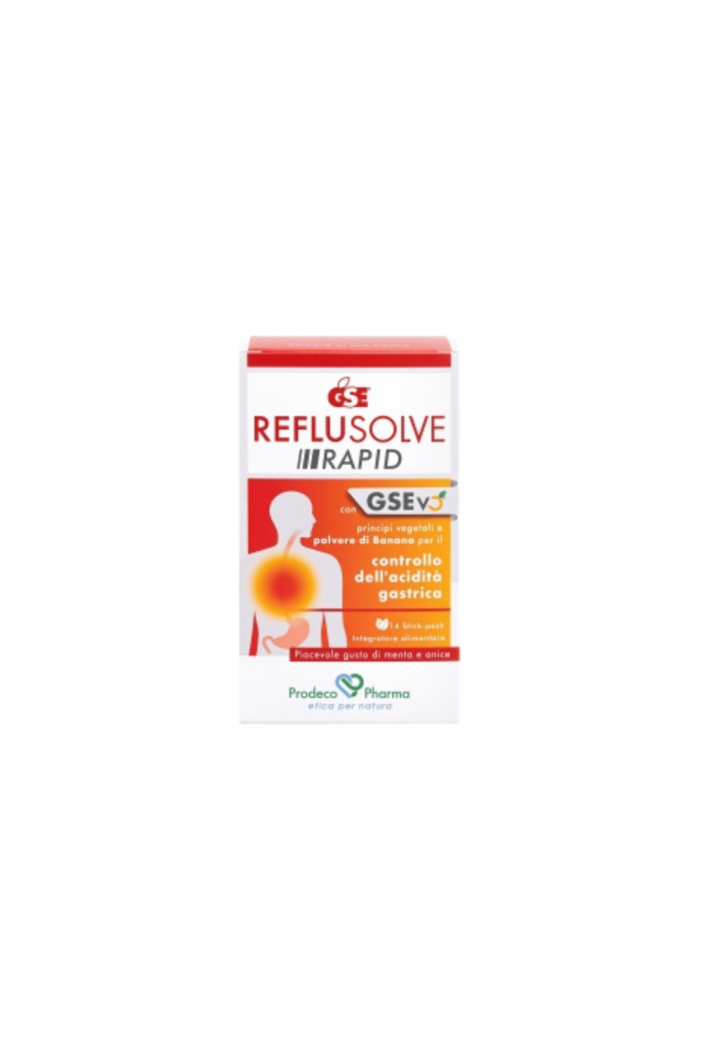 Prodeco Pharma GSE Reflusolve Rapid 14 Stick