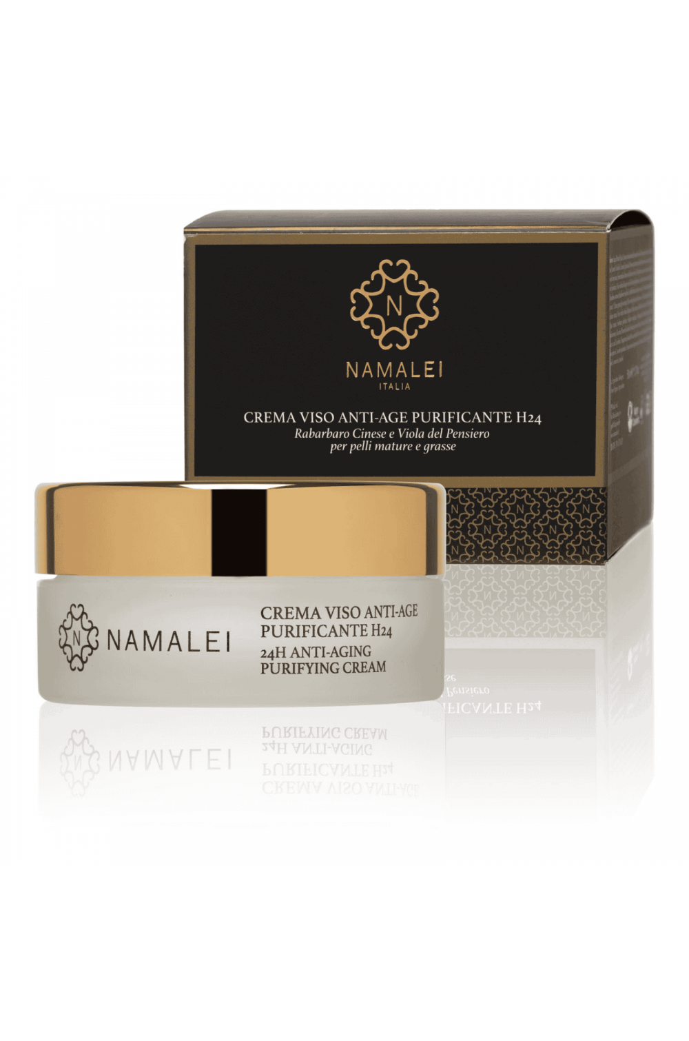 Namalei Italia Crema Viso Anti-Age Purificante H24 50 ml