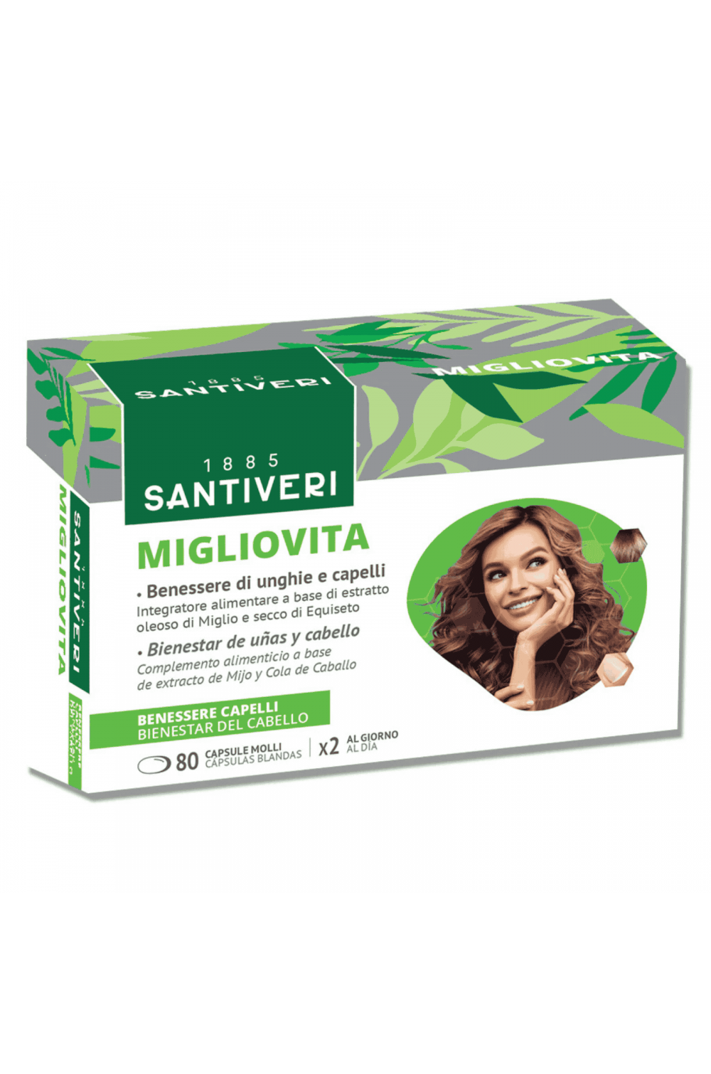 Santiveri Migliovita 80 cps molli Unghie e capelli