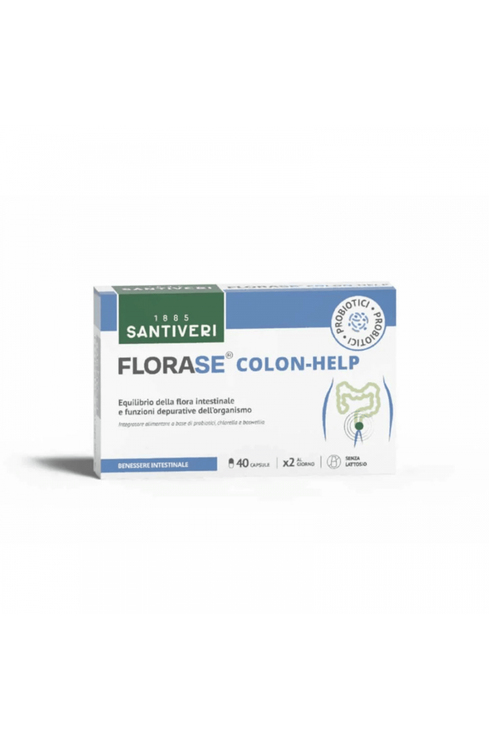 Santiveri Florase Colon Help 40 cps
