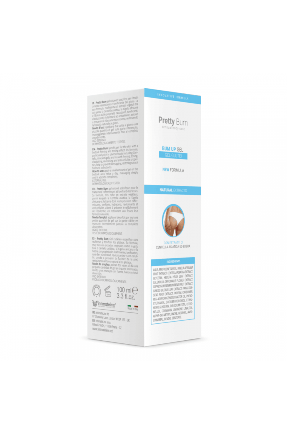 Intimateline Pretty Bum Up Gel Glutei 100 ml