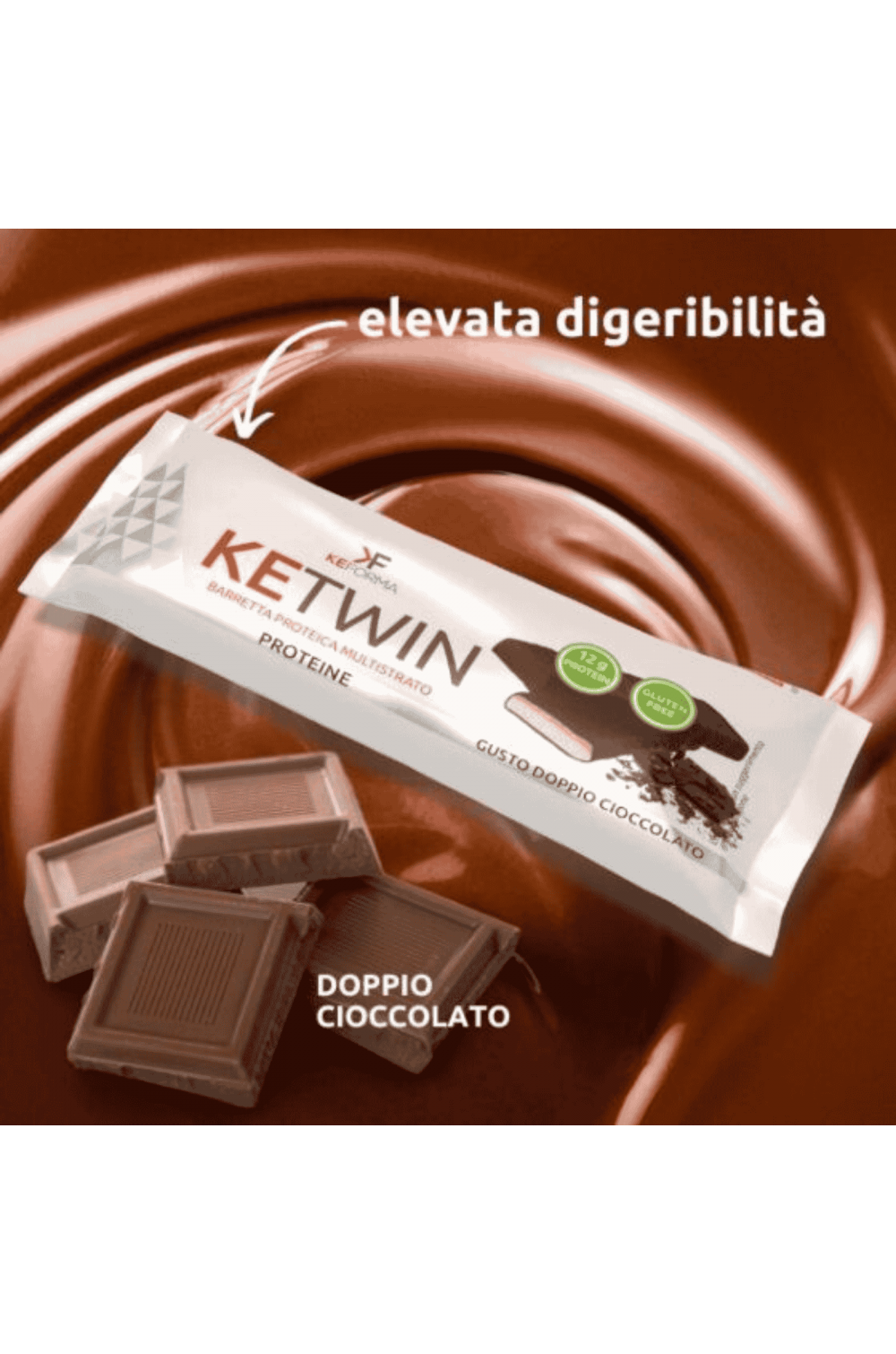 KEFORMA KETWIN 1 X 40 g Barrette Proteiche