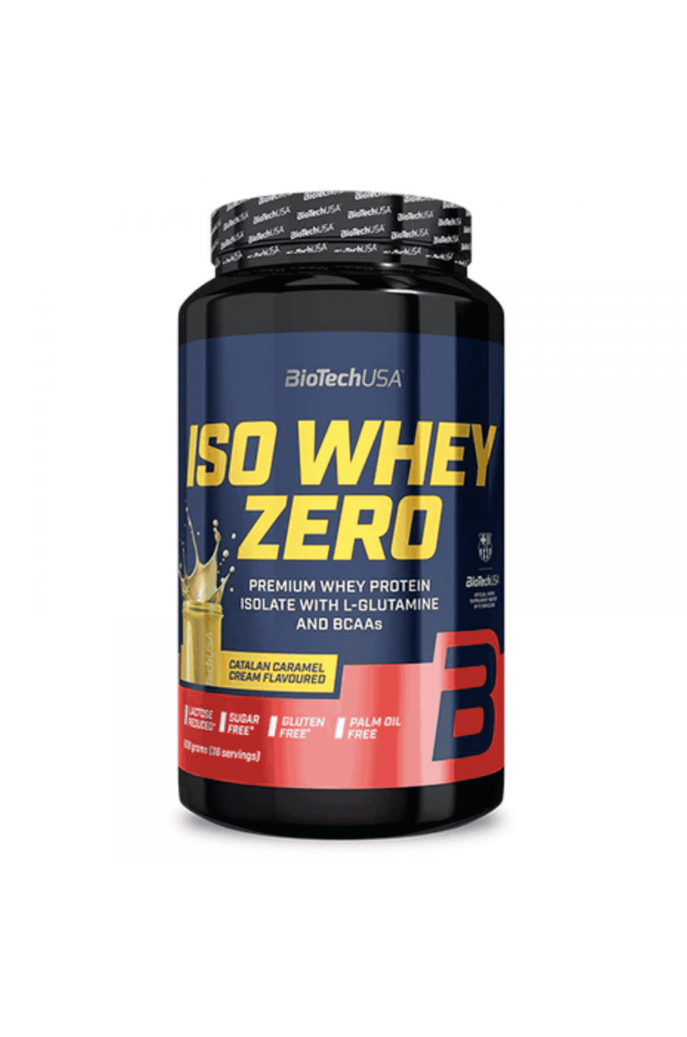 Biotech Usa Iso Whey Zero 908 gr Proteine Siero Latte Isolate Gluten Free Lactose Reduced