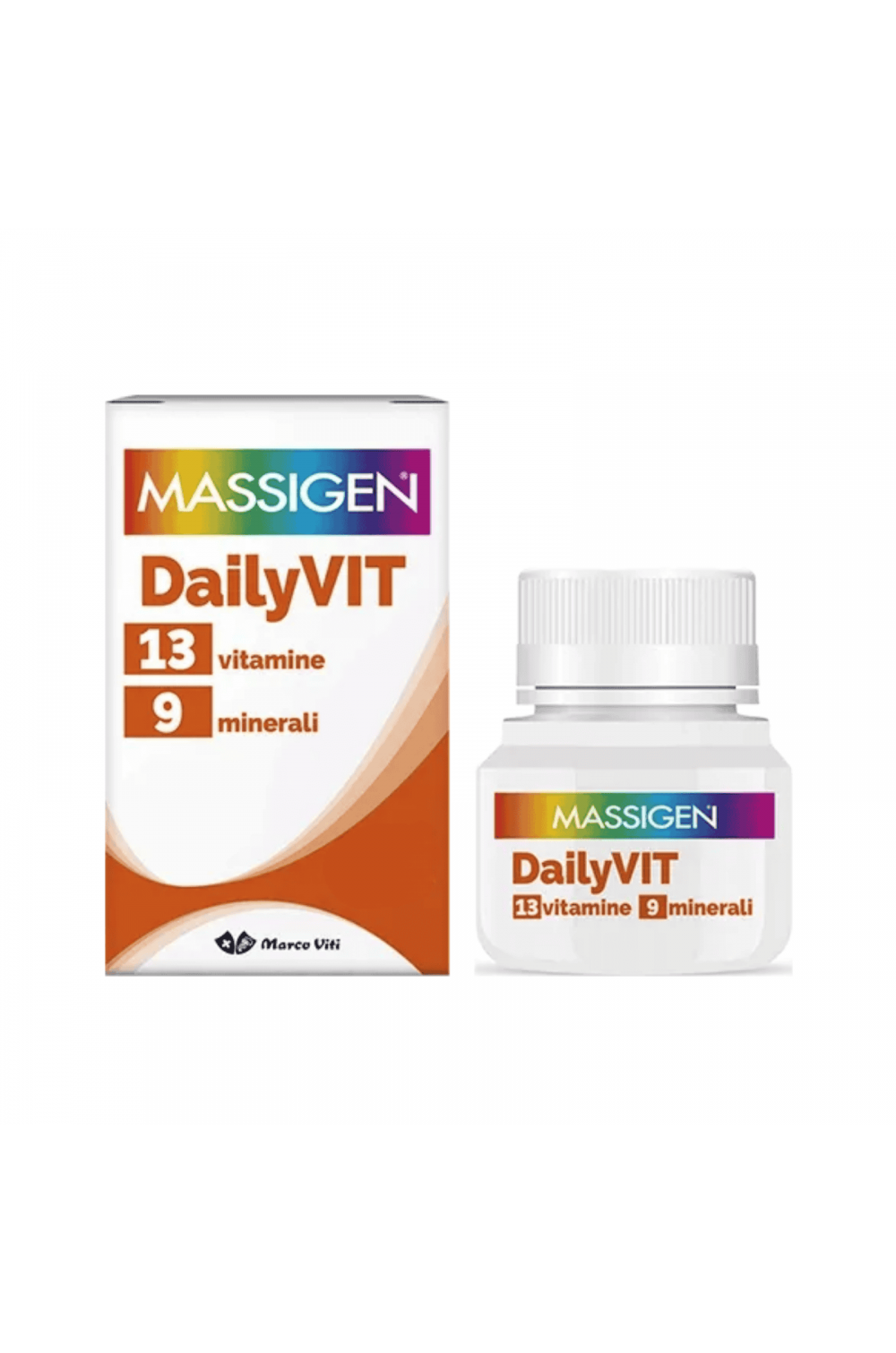 Massigen DailyVit 13 vitamine e 9 minerali 60 Cpr