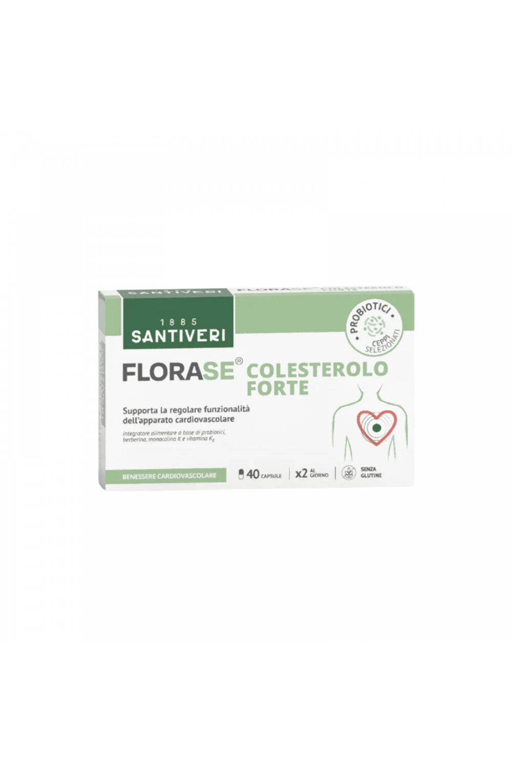 Santiveri Florase Colesterolo Forte 40 cps