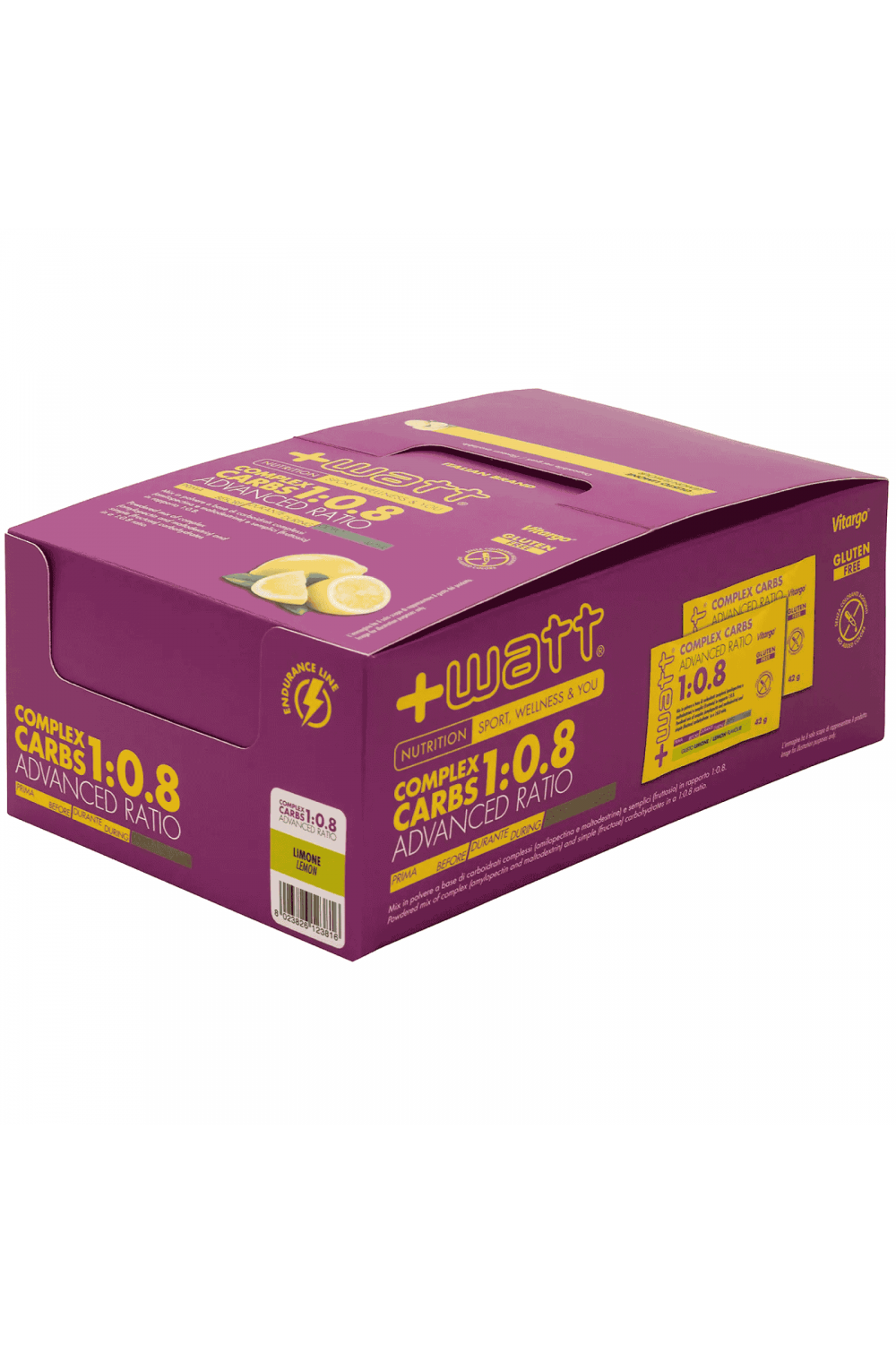 +Watt Complex carbs advanced ratio 1:0.8 box 15 Bustine