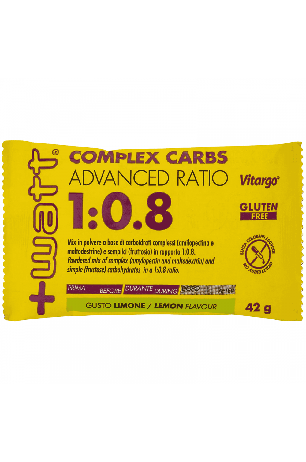 +Watt Complex carbs advanced ratio 1:0.8 1 Bustina