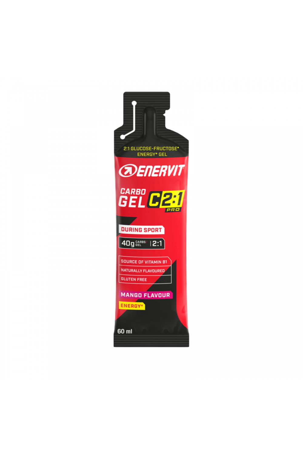Enervit Carbo Gel C2:1 PRO Senza Sodio Mango Box 24 X 60 ml
