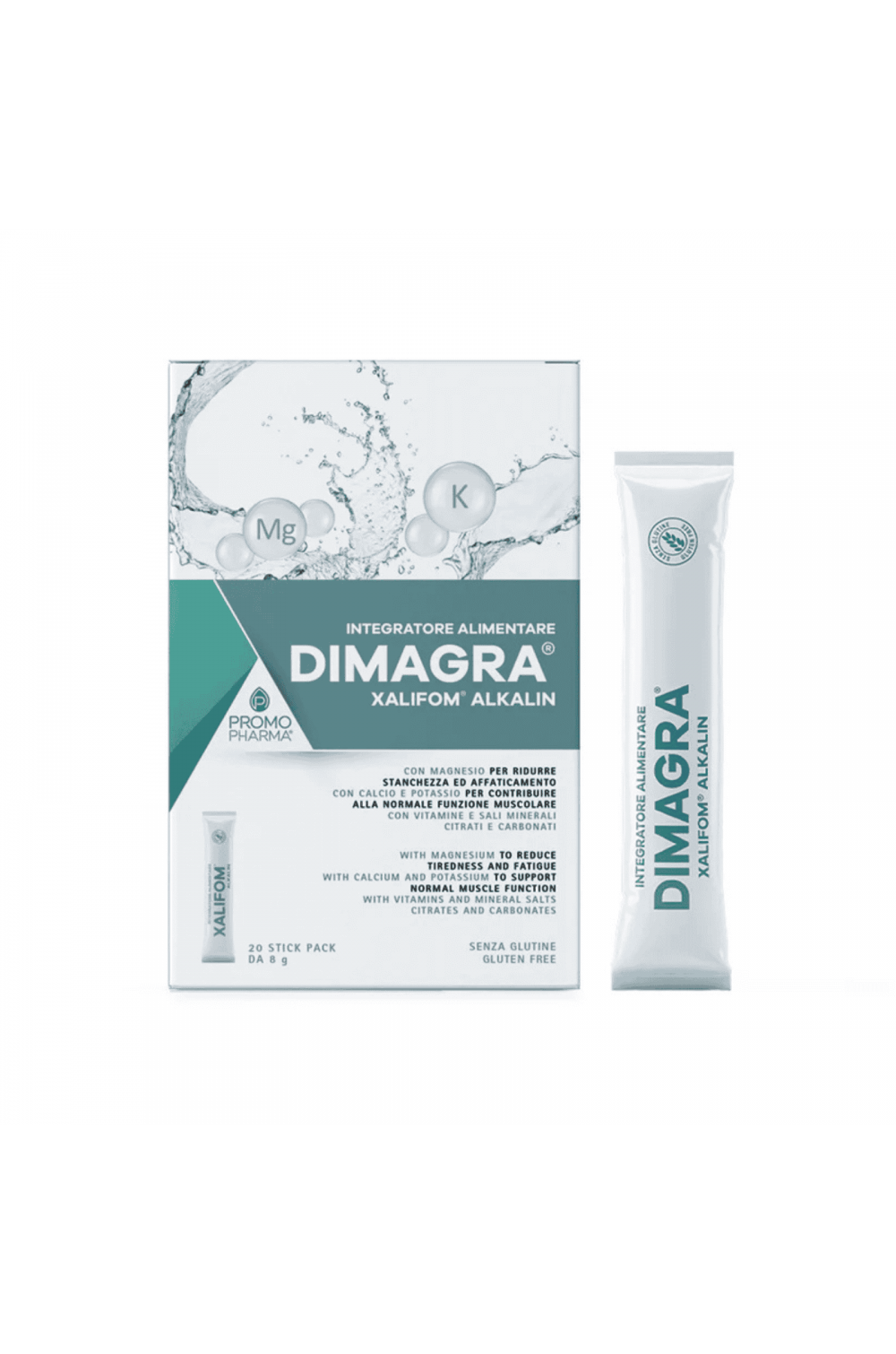 PromoPharma Dimagra XALIFOM Alkalin 20 stick da 8 g