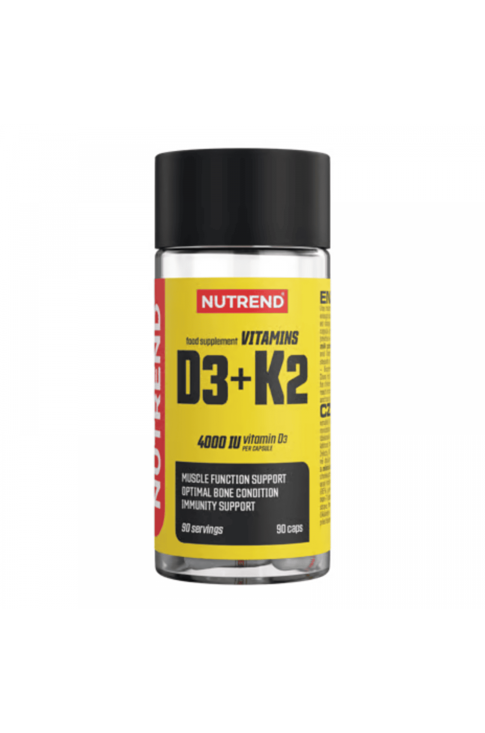 Nutrend Vitamina D3+K2 90 cps