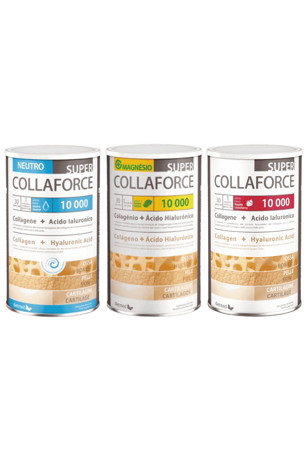 Collagene con Acido Ialuronico Collaforce Dietmed 450 gr