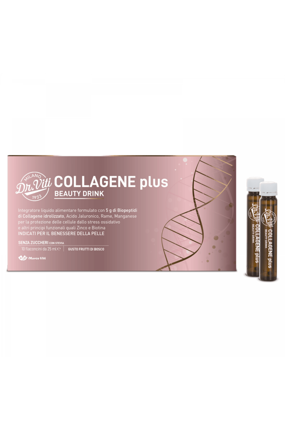Marco Viti Collagene Plus Beauty Drink 10 Flaconi da 25 ml
