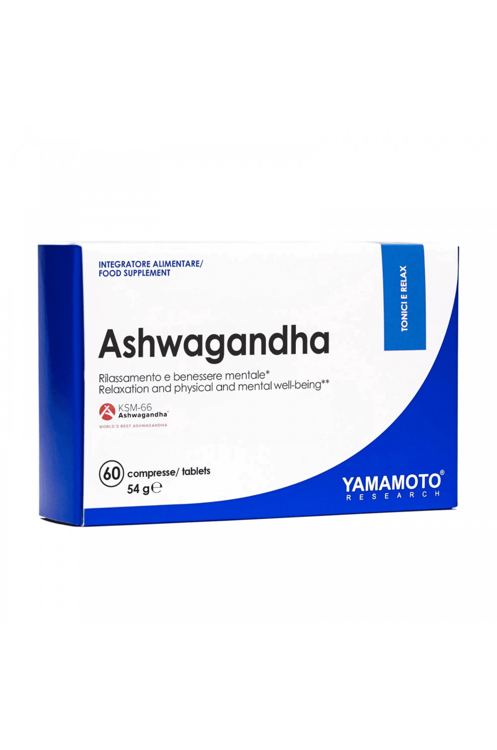 Yamamoto Nutrition Ashwangandha 60 cpr