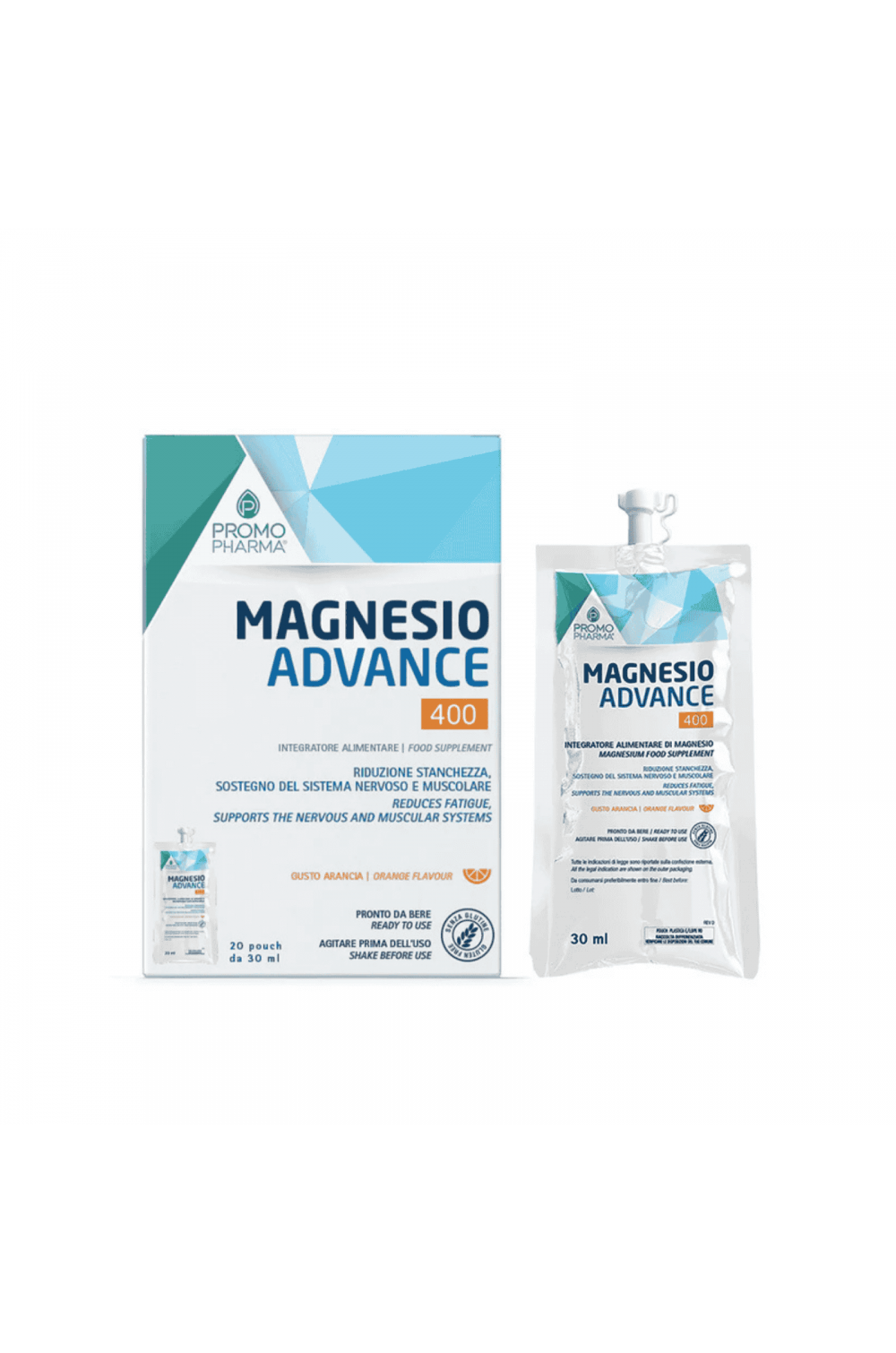 PromoPharma Magnesio Advance 400 mg 20 pouch da 30 ml