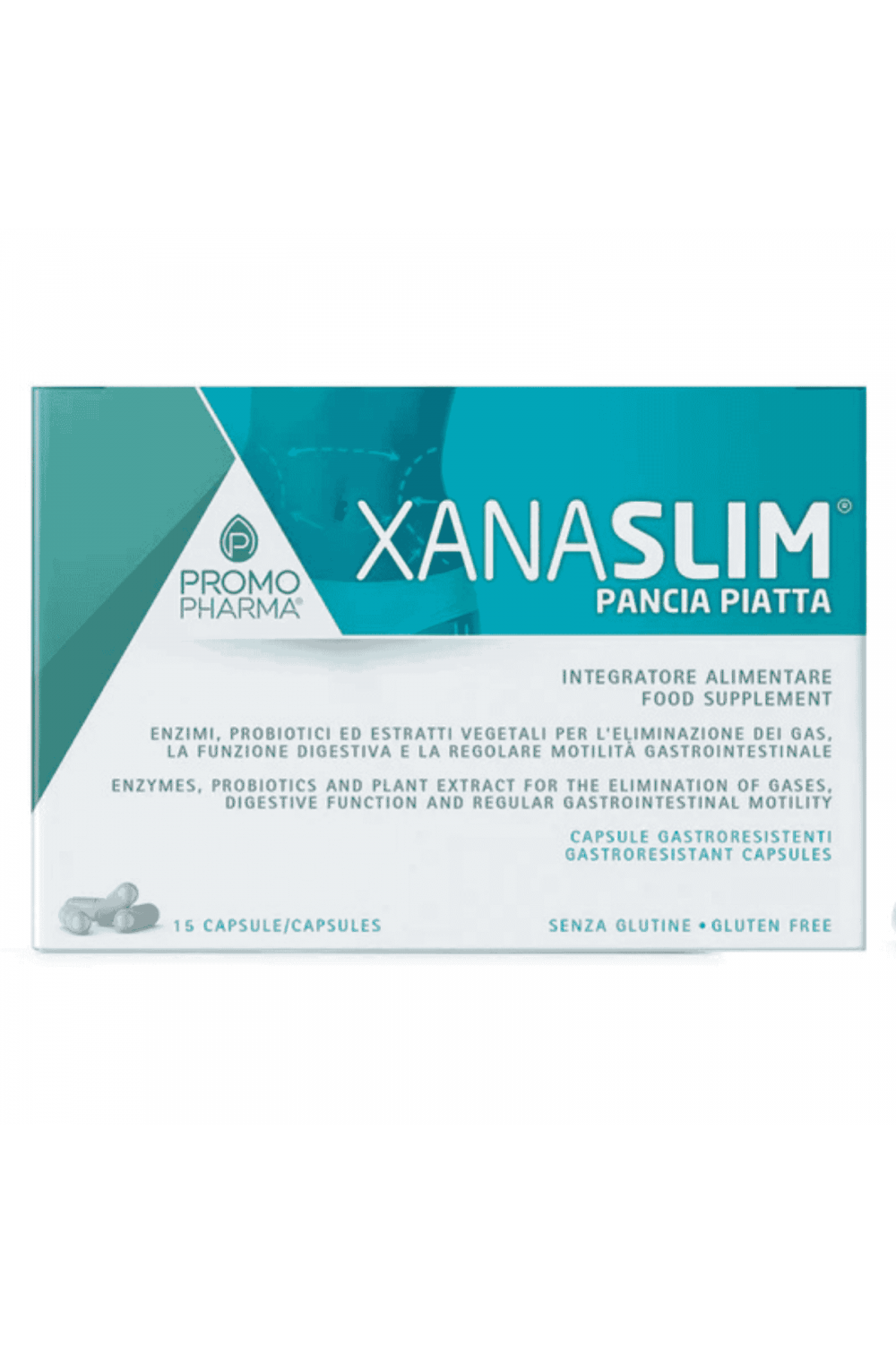 PromoPharma Xanaslim Pancia Piatta 15 cps