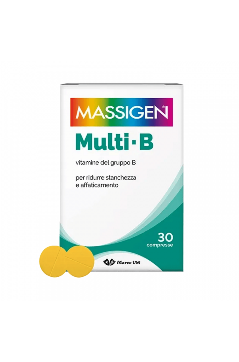 Massigen Multi-B Vitamine del gruppo B 30 cpr
