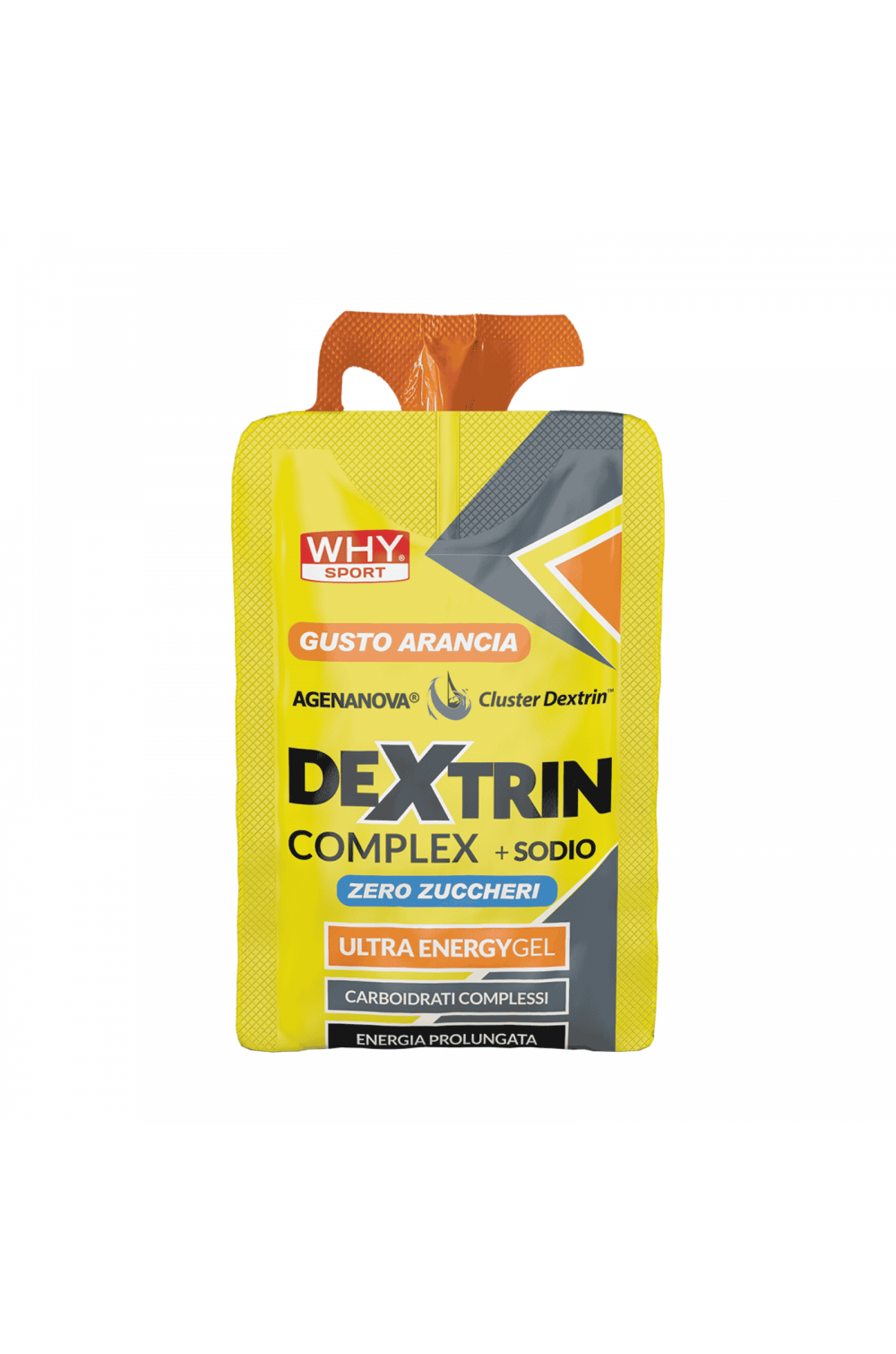 WHY Sport Gel Dextrin Complex + Sodio Zero Zuccheri 1X65 ml Gel Energetico