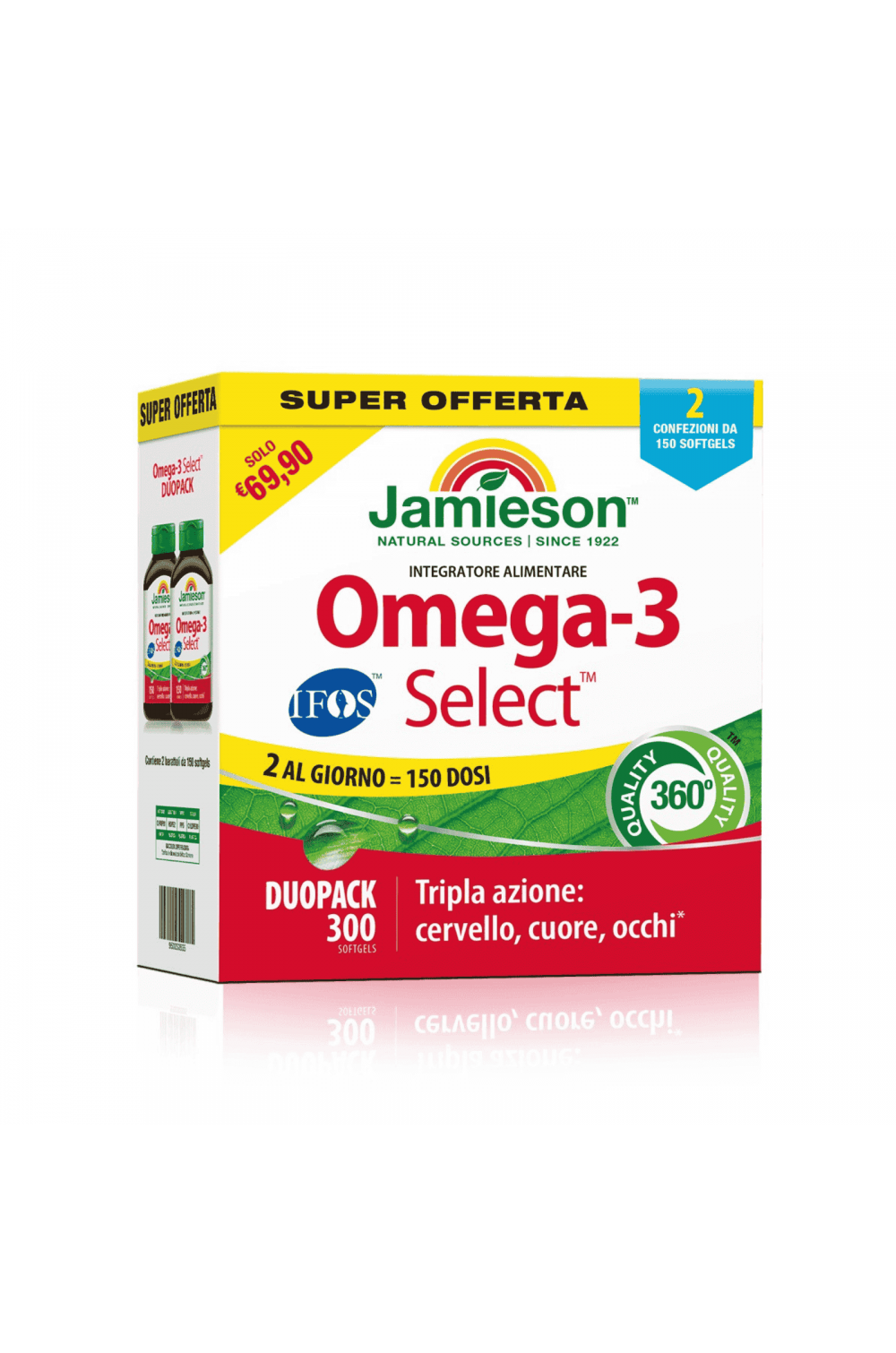 Jamieson Omega 3 select IFOS 300 softgel Duopack