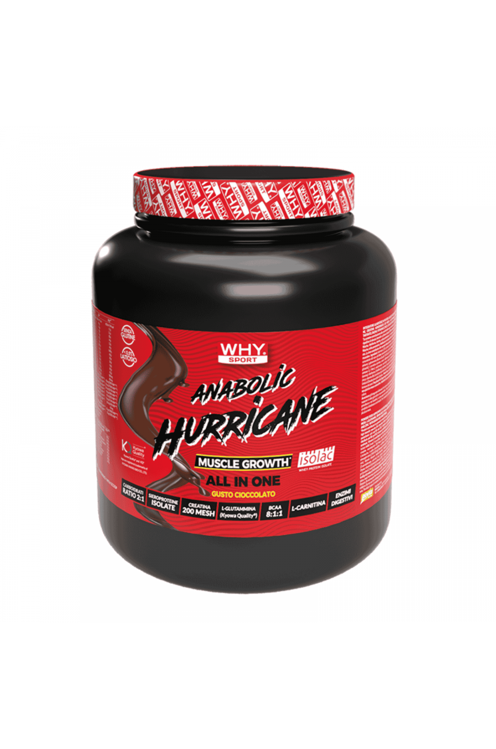 WHY Anabolic Hurricane Isolac 1800 gr Gainer