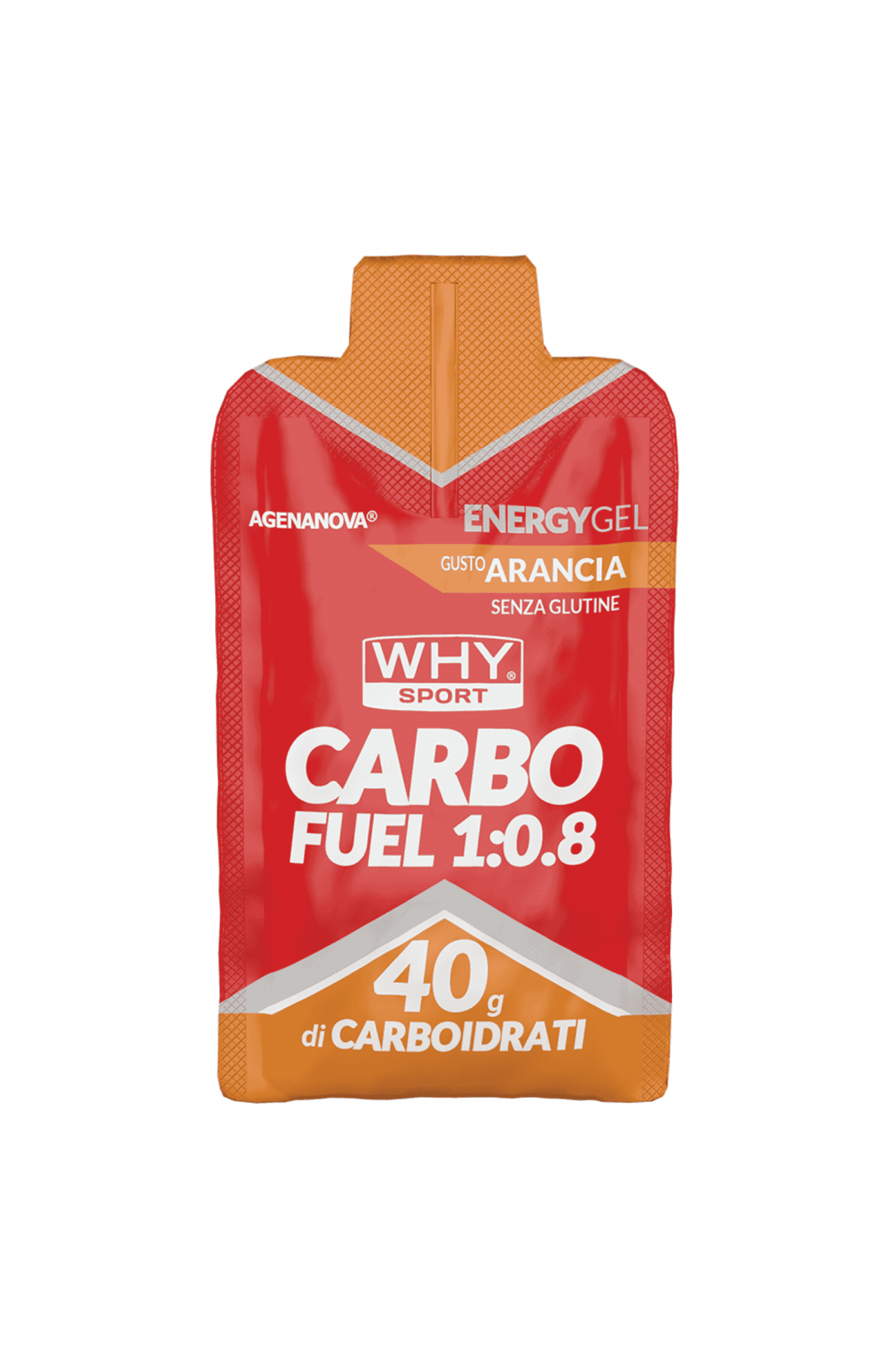 WHY Sport Carbo Fuel 1:0:8 Box 15X60 ml Gel Energizzante