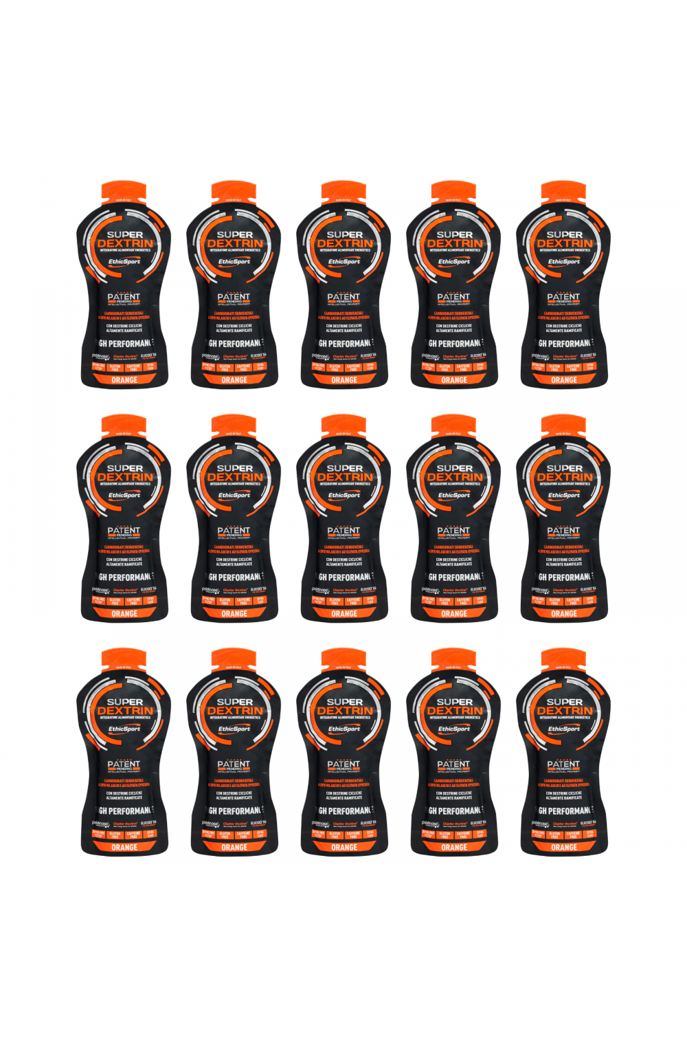 Ethicsport Super dextrin High Performance Liquido 15X55 ml gusto Arancia