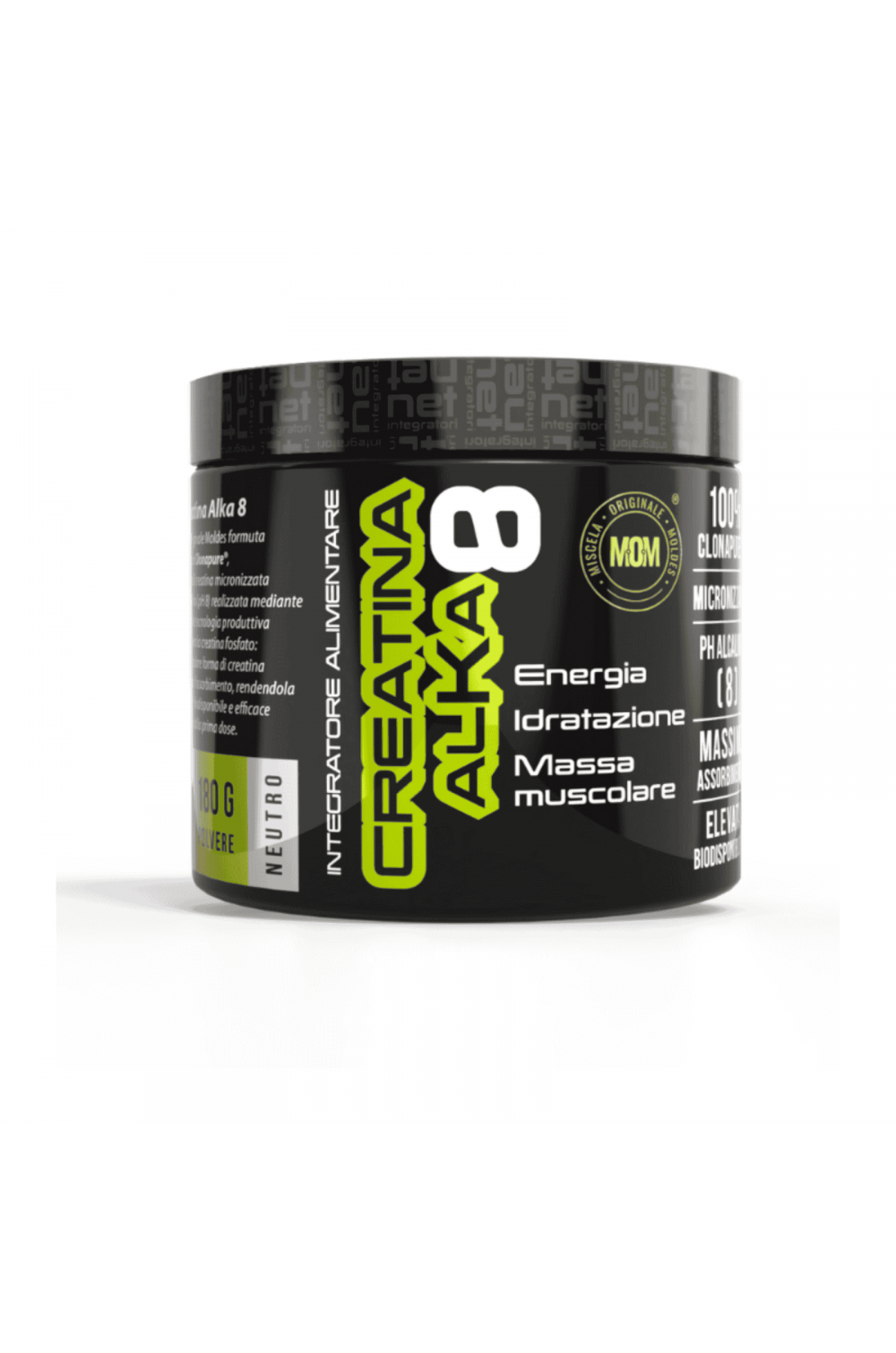 Net Integratori Creatina Alka 8 180 gr Gusto Neutro Creatina Alkalina