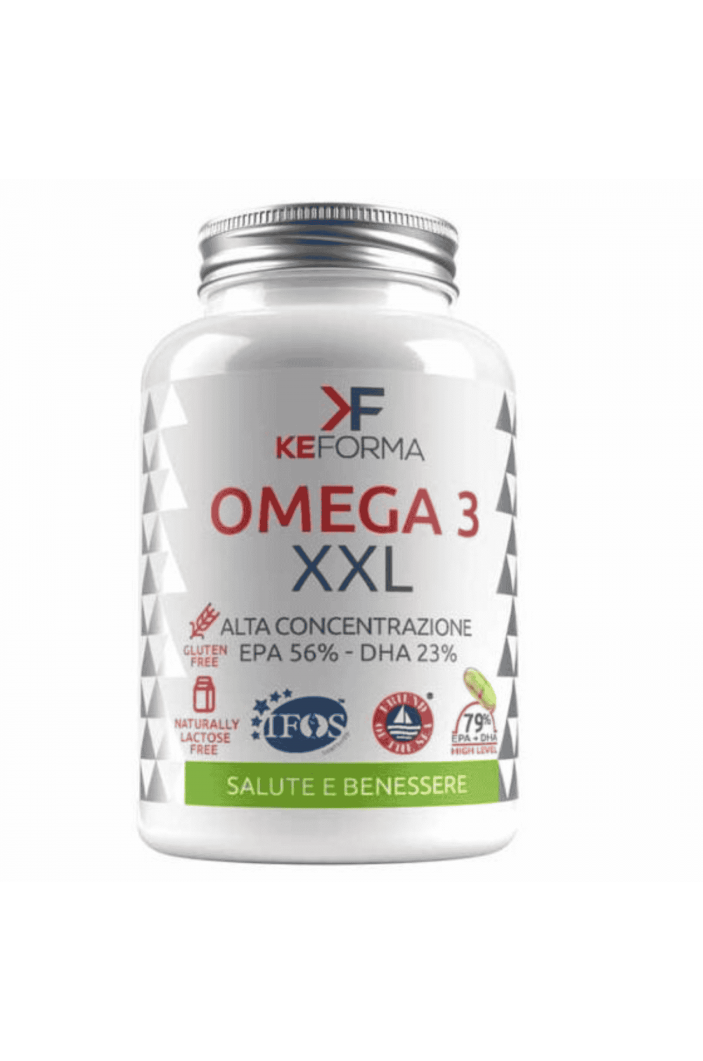 KEFORMA Omega 3 XXL 79% 60 perle Certificato IFOS