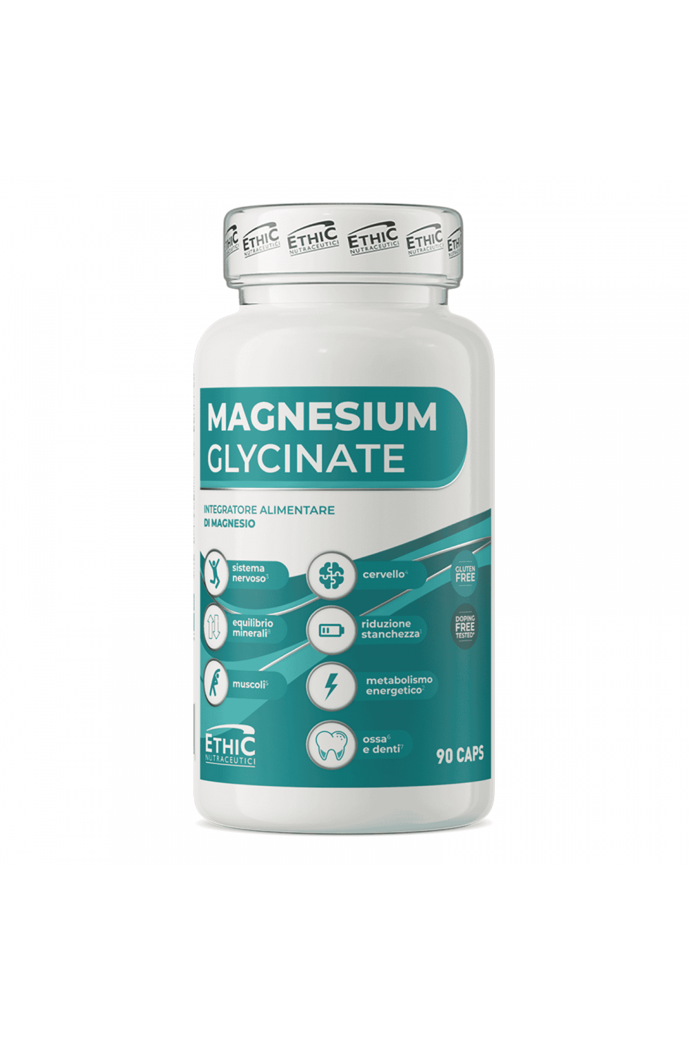 Ethicsport Magnesium Glycinate 90 cps magnesio Bisglicinato