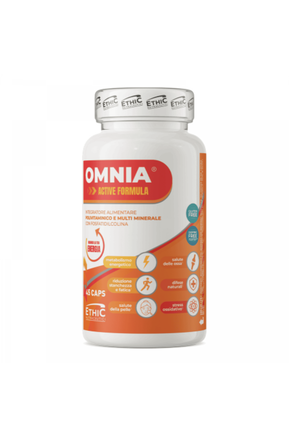 EthicSport Omnia Active Formula 45 cpr 1422 mg Multivitaminico Multiminerale