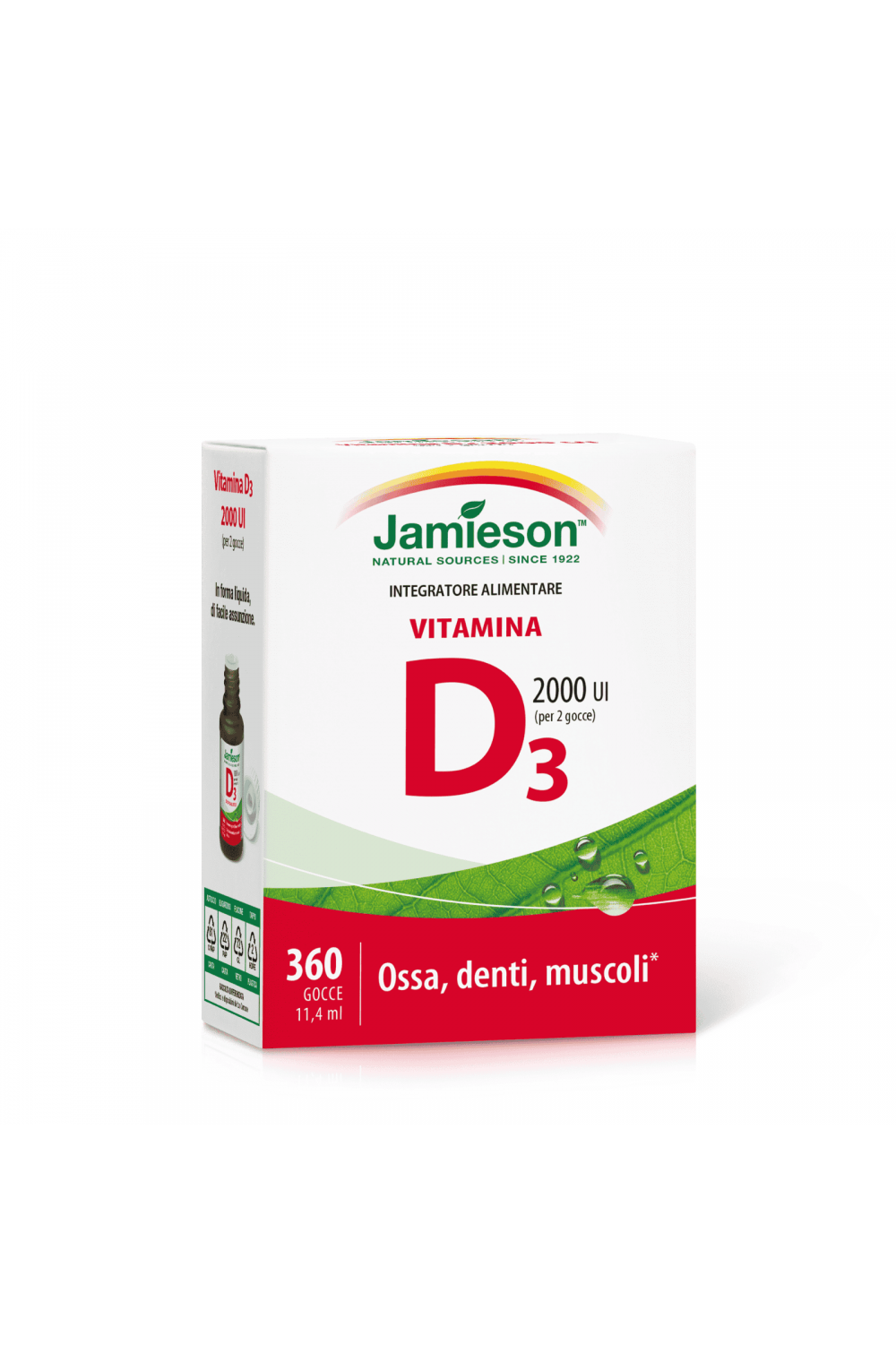 Jamieson D3 2000UI 360 gocce 11,4 ml