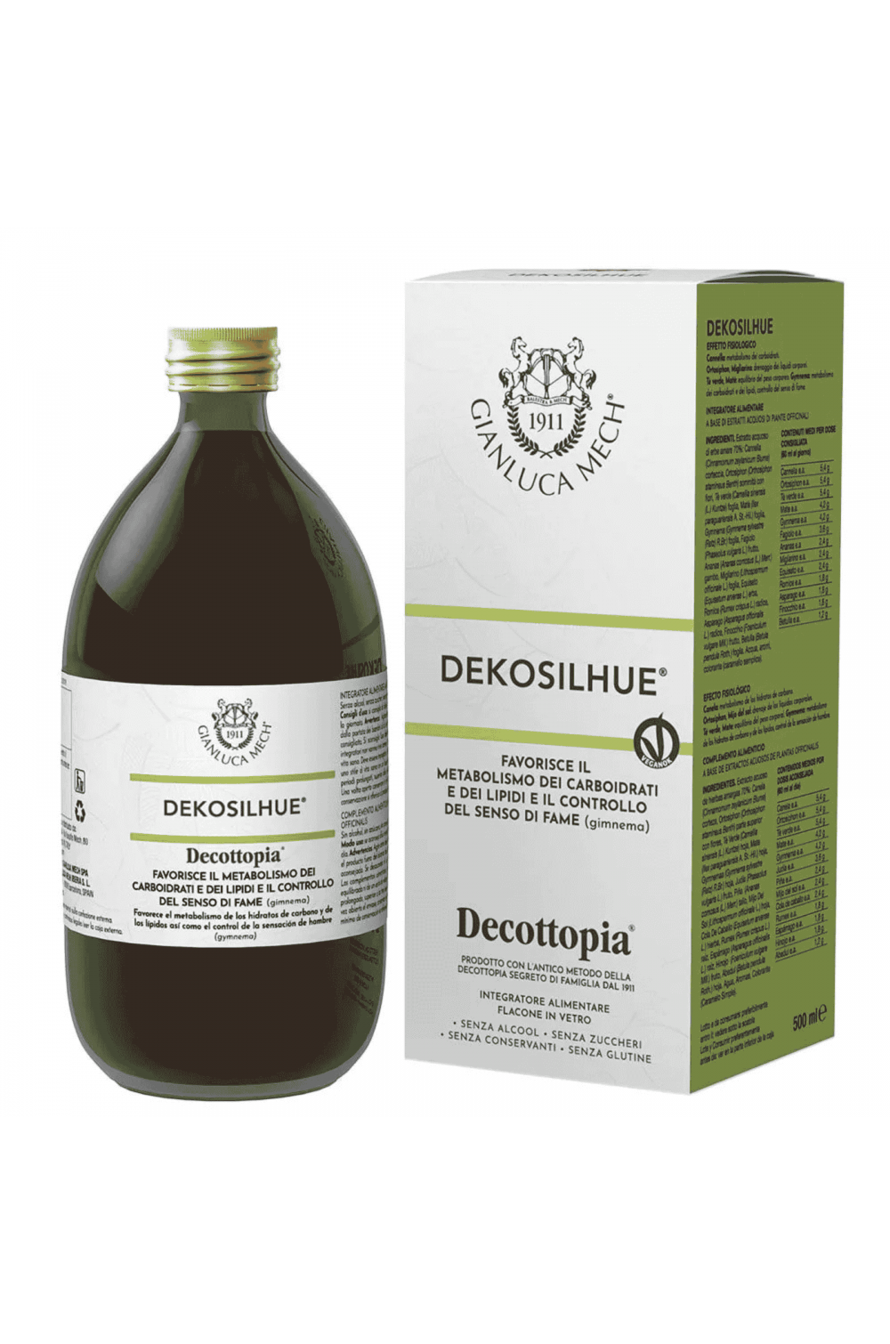 Gianluca Mech DEKOSILHUE 500 ml Aumento metabolismo