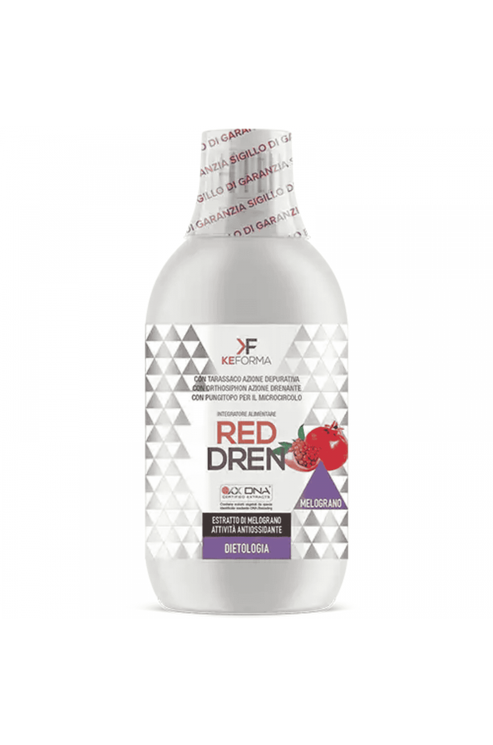 KEFORMA Red Dren 500 ml integratore Drenante e Depurativo