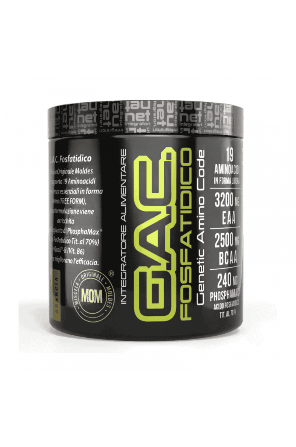 Net Integratori gac 19 G.A.C. Fosfatidico 200 gr acdio fosfatidico