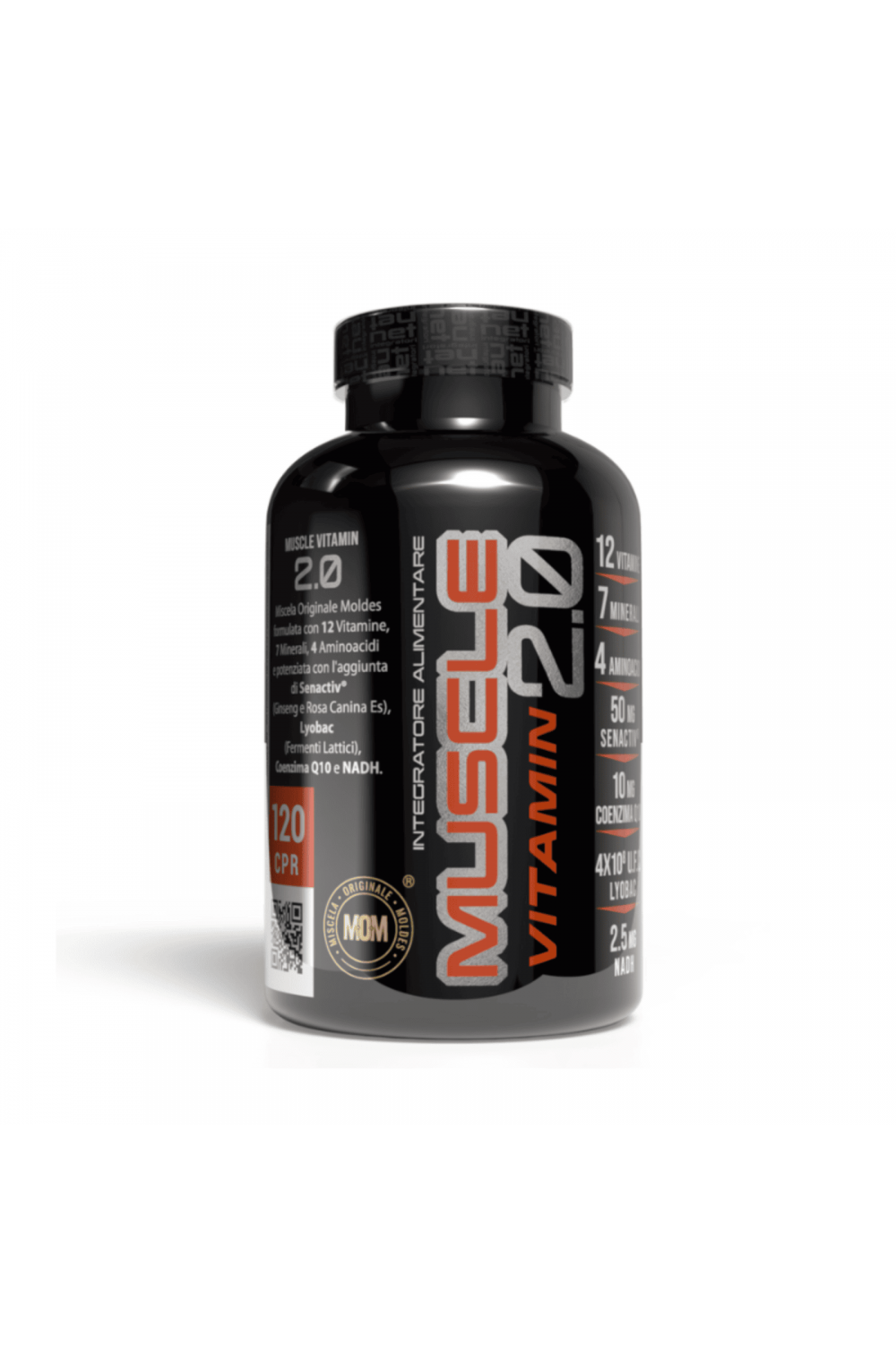 Net Integratori Muscle Vitamin Multivitaminico 2.0 120 Cpr Nuovo