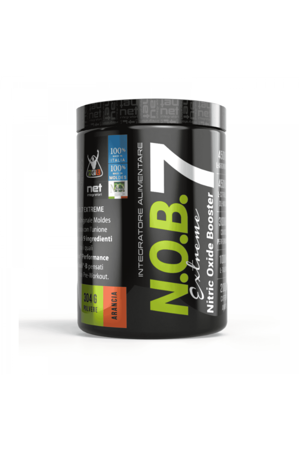 Net Integratori N.O.B. 7 extreme ossido nitrico Booster 304 gr