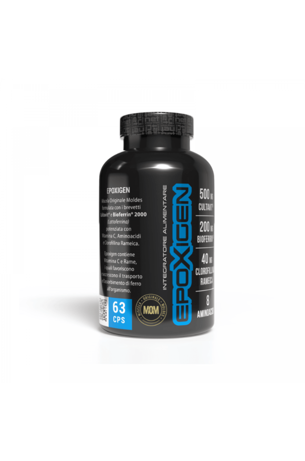 Net Integratori Epoxigen 63 cps con Lattoferrina
