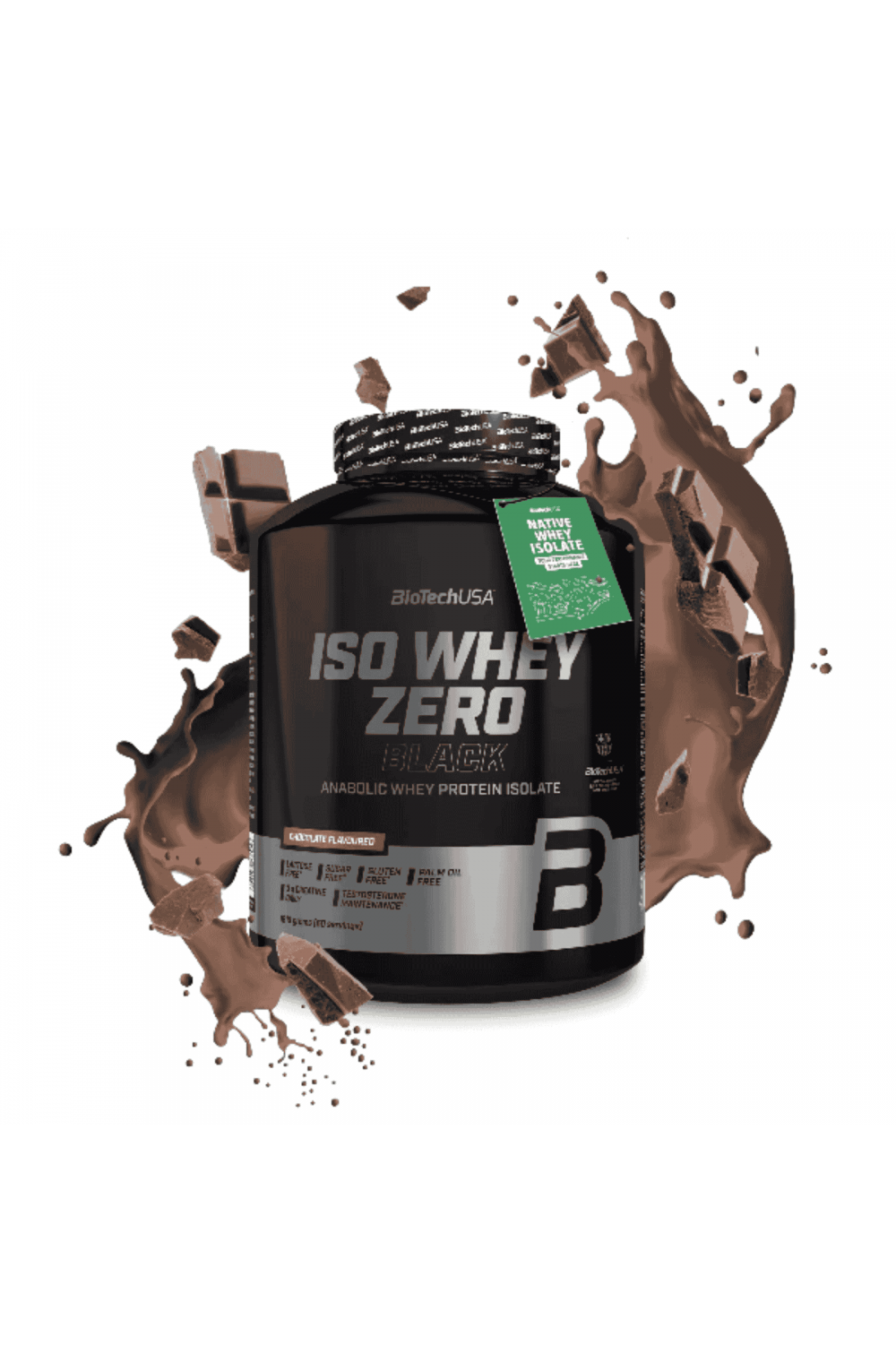 Biotech Usa Iso Whey Zero Black 1816 gr Lactose Reduced Gluten Free