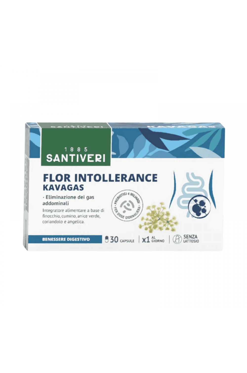 Santiveri Flor Intollerance Kavagas 30 capsule