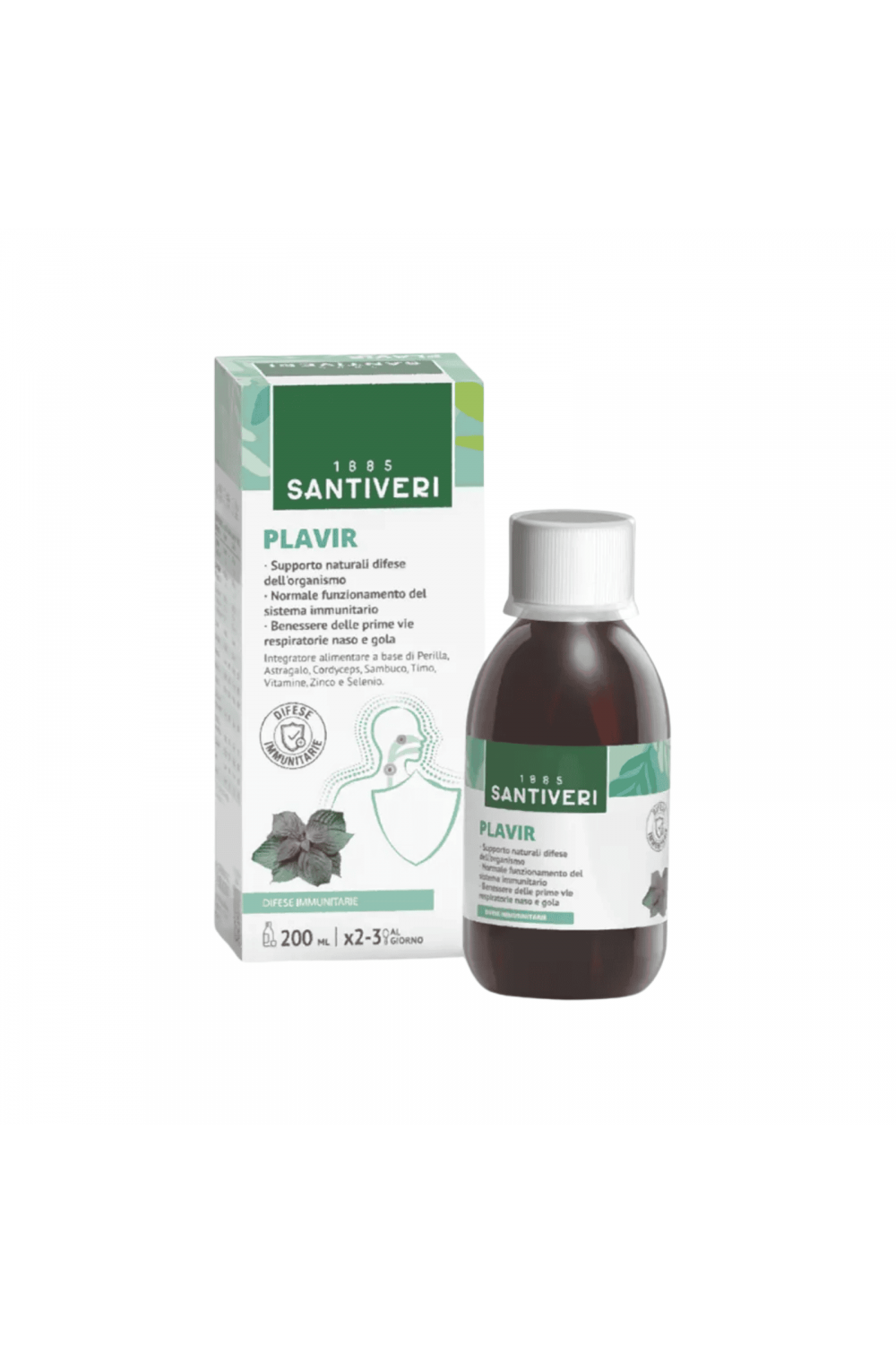Santiveri Plavir Difese Immunitarie Concentrato Fluido 200ml