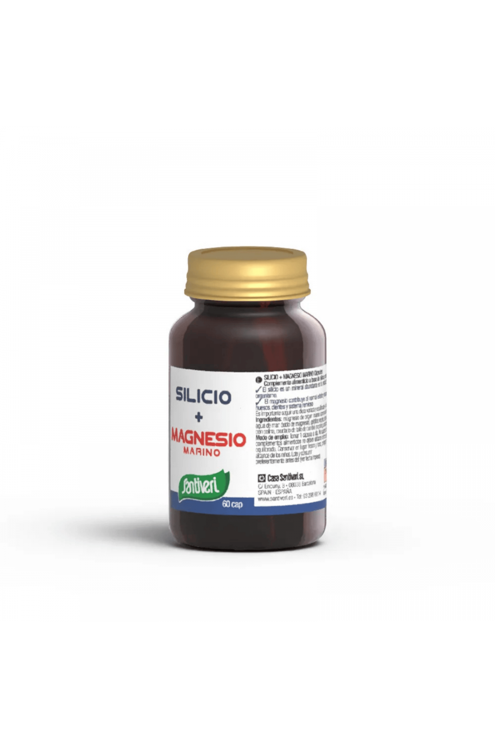 Santiveri Silicio e Magnesio Marino 60 capsule