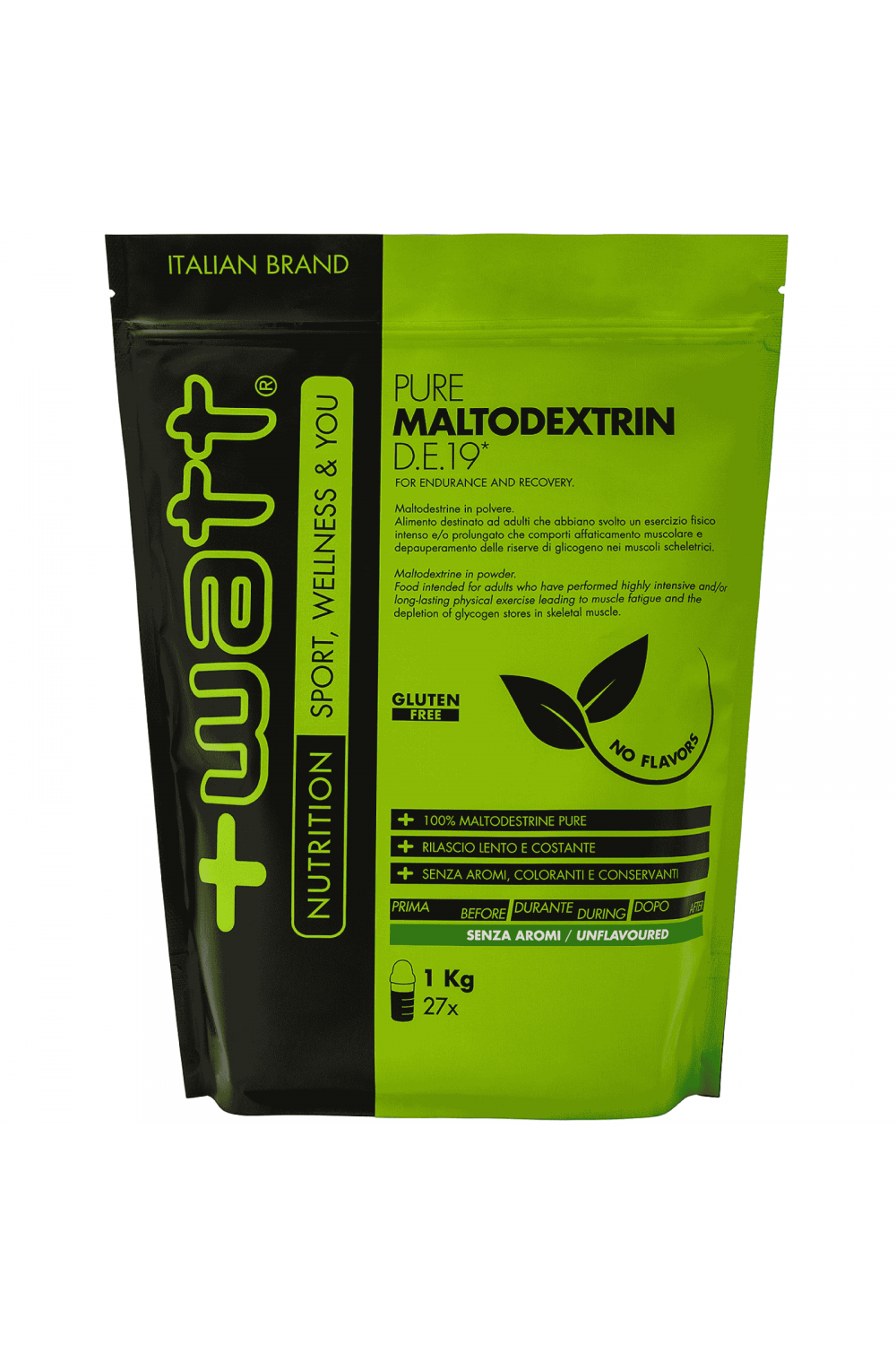 +Watt Pure Maltodextrin D.E. 19 1kg