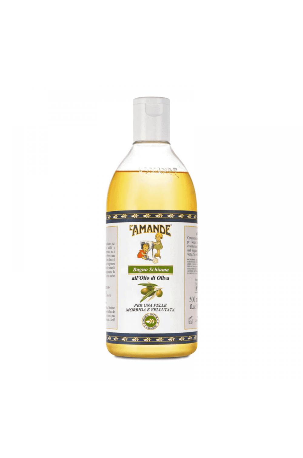 L'Amande Bagno Schiuma all’Olio di Oliva 500 ml