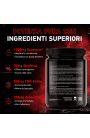 Black Focus 3.0 Pre Workout Booster 400 gr piu creatina BFN 200 mesh micronizzata 250 gr Pre allenamento per Pumping