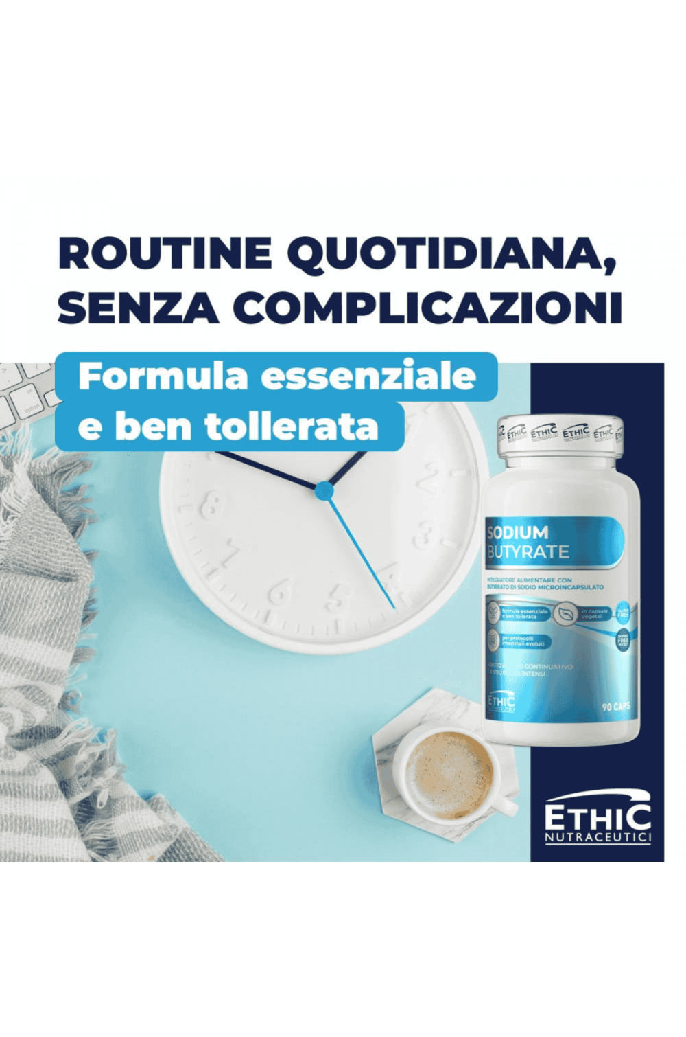 EthicSport Sodium Butyrate 90 cps