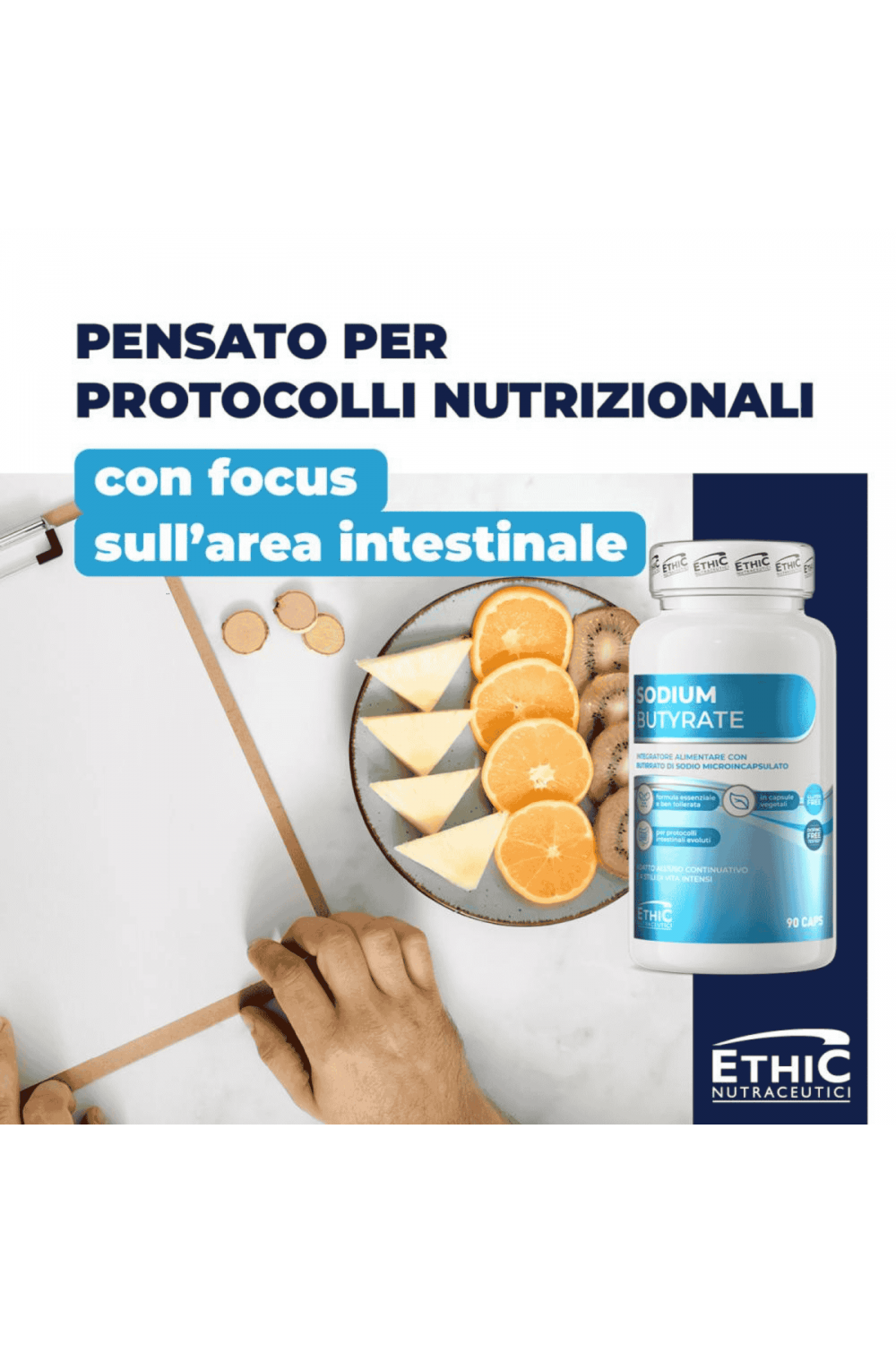 EthicSport Sodium Butyrate 90 cps