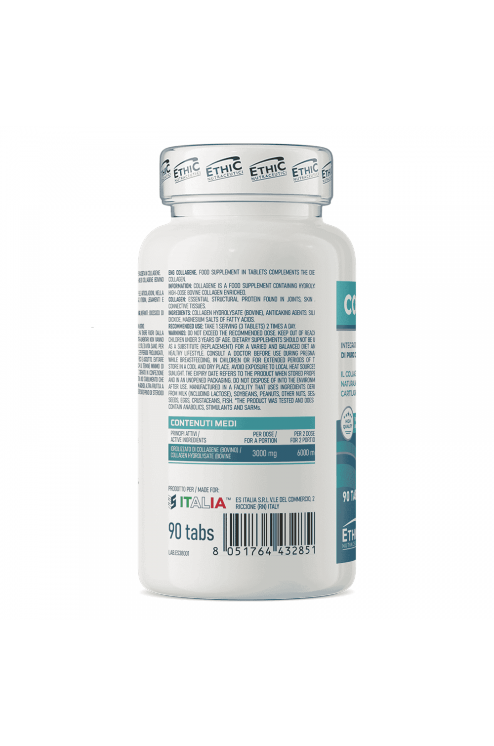EthicSport Collagene Bovino 90 cpr