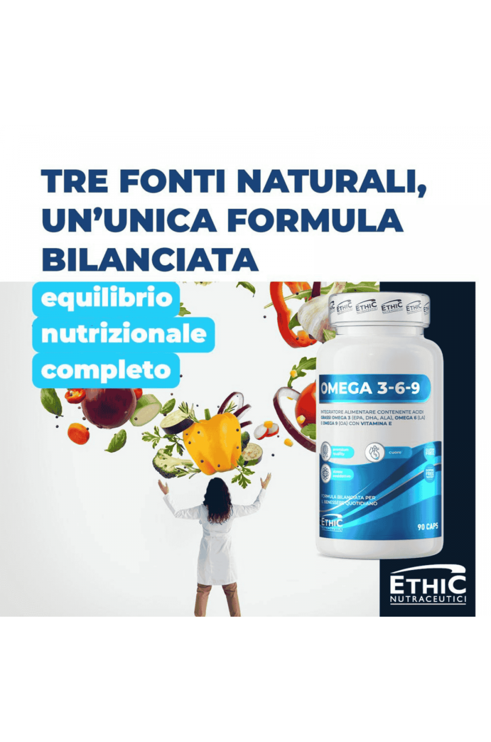 EthicSport Omega 3-6-9 90 caps